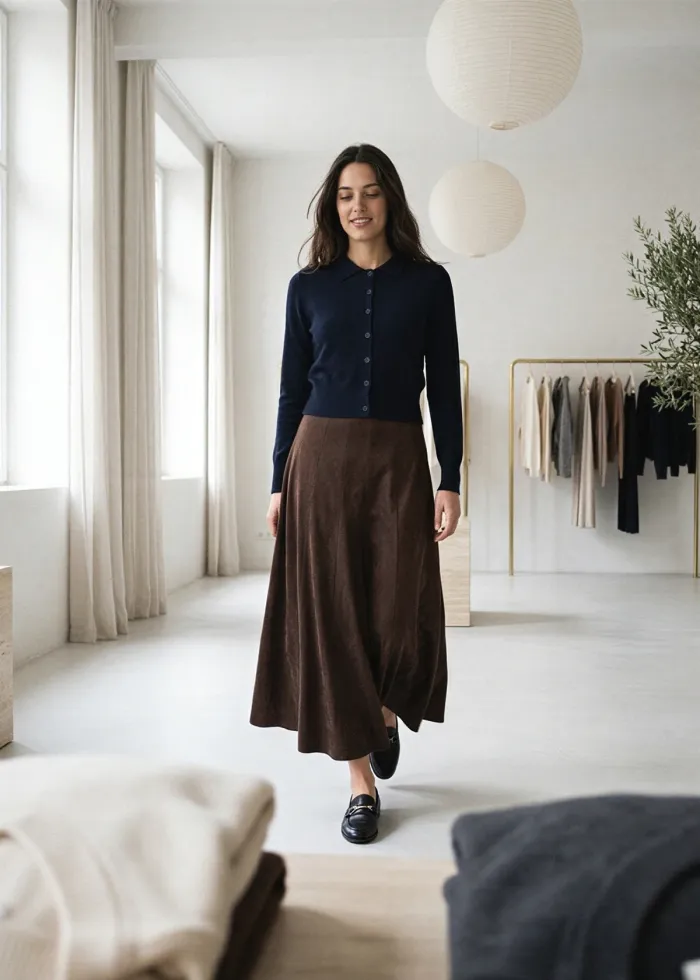 The Navy & Brown Outfit