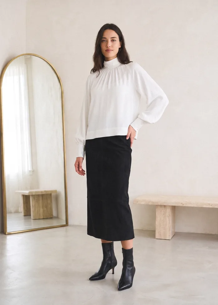 The White Balloon Sleeve Outfit