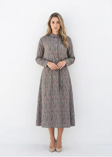 Sage and Rose Paisley Blouse and Skirt Set