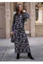 Painterly Abstract Maxi Skirt
