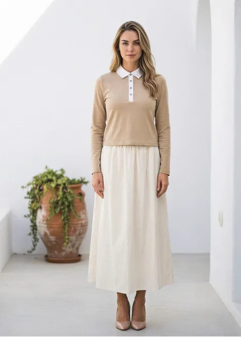 The Cream & Camel Outfit