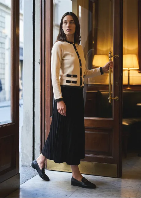 The Gold Button Outfit