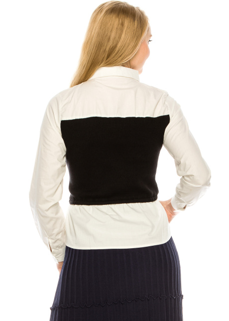 Corseted Button Down