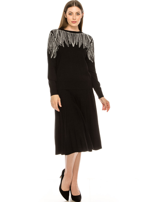 Embroidered detail Top