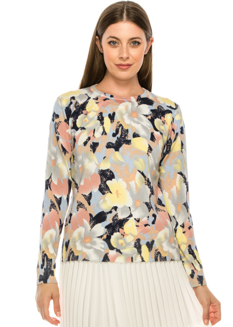 Pastel Splatter Top