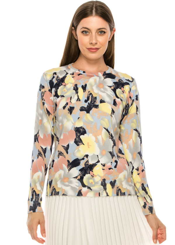 Pastel Splatter Top