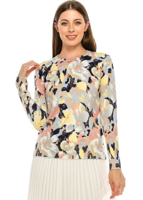 Pastel Splatter Top