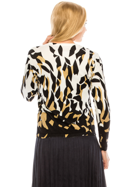 Abstract Cheetah Top