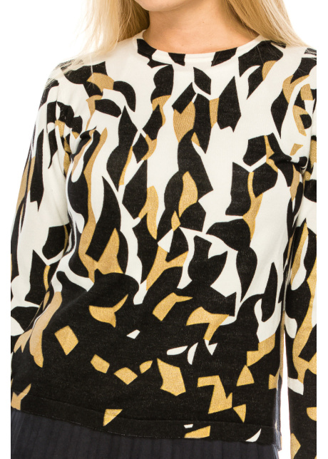 Abstract Cheetah Top