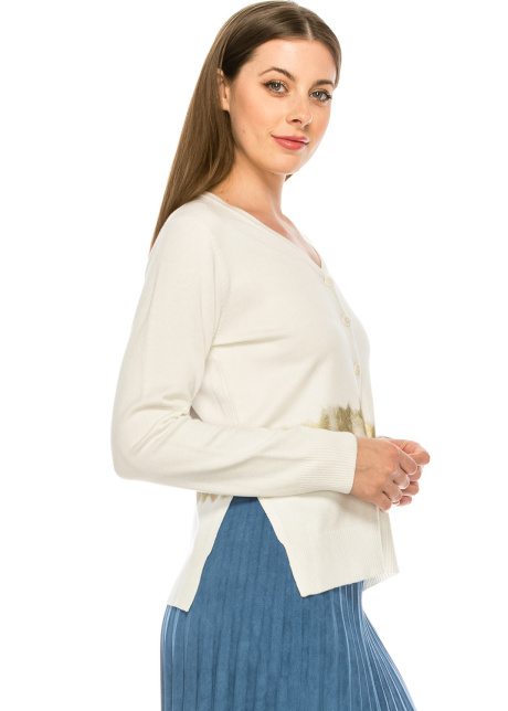Gold Stripe Cardigan