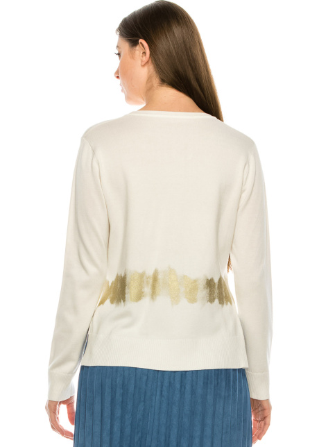 Gold Stripe Cardigan