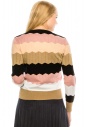 Colored Scalloped Sweater