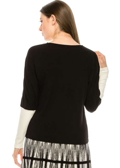 Henley T-shirt Black