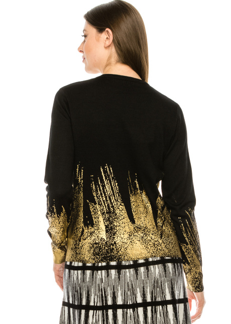 Gold Splatter Top