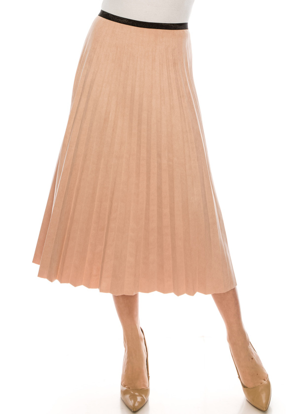 Pink Midi Skirt