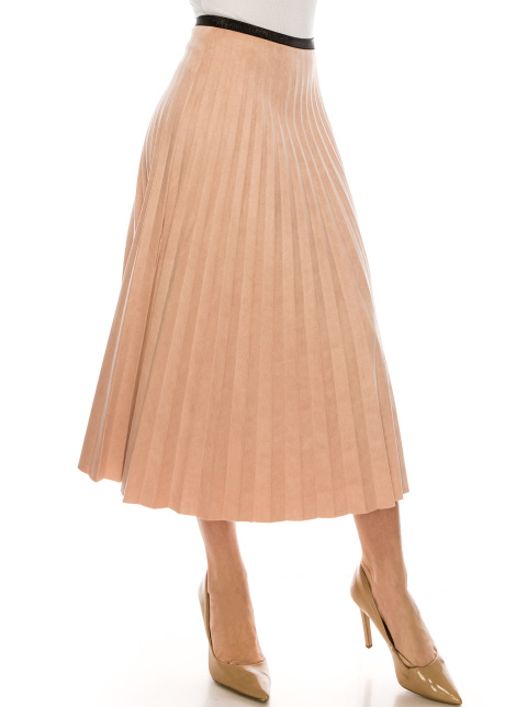 Pink Midi Skirt