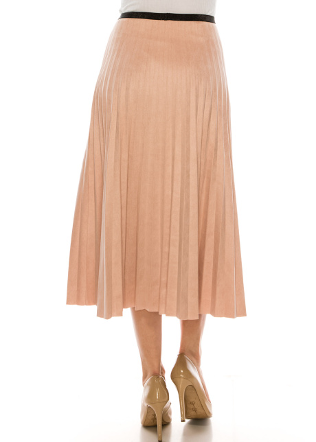 Pink Midi Skirt