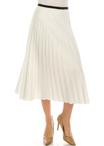 White Midi Skirt