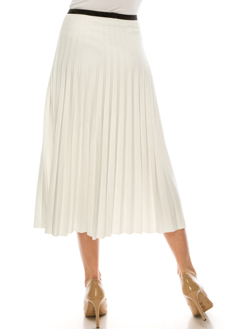White Midi Skirt