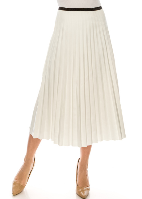 White Midi Skirt