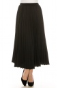 Midi Length Skirt Black