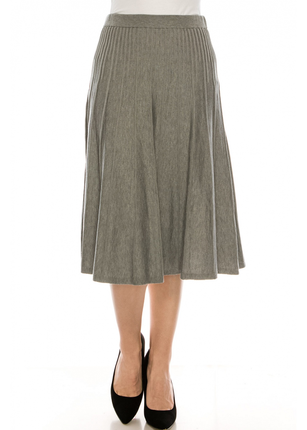 Small Pleated Grey Skirt