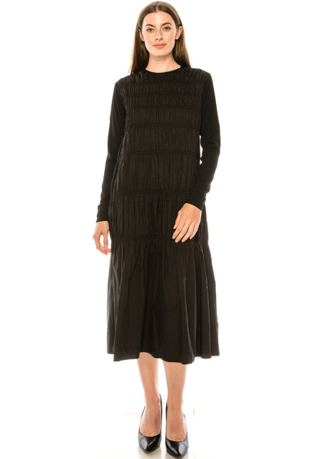 Dress DR3007 Black