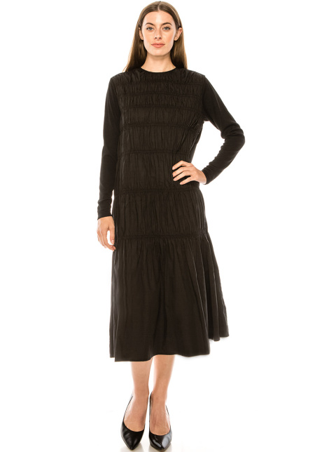 Dress DR3007 Black
