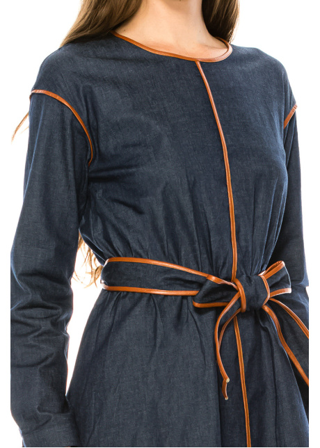 Dress DR3016 Denim