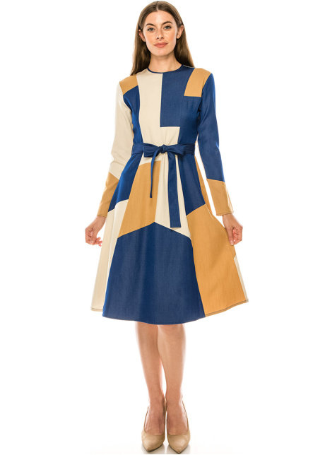 Dress DR3017 Multi
