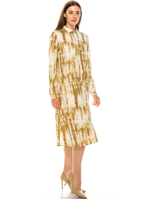 Dress DR3030 Camel