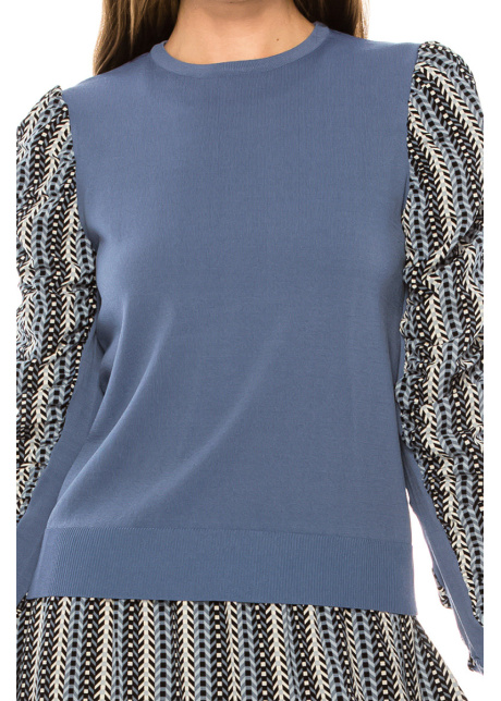 Sweater F2381 Blue