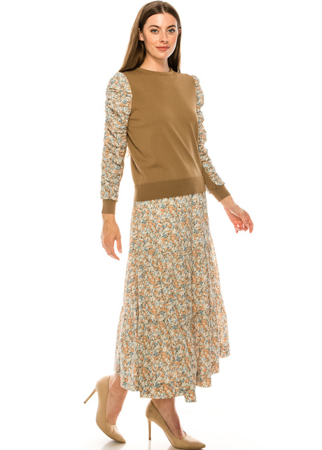 Sweater F2381 Camel