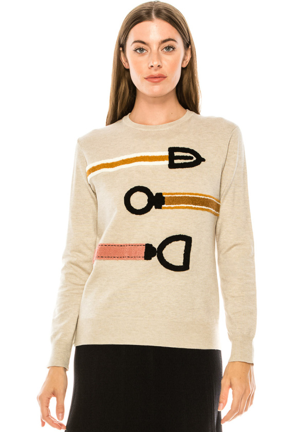 Sweater F2783 Beige