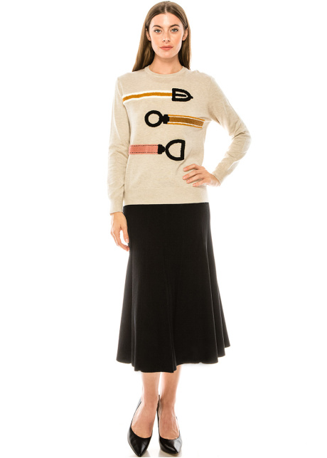 Sweater F2783 Beige
