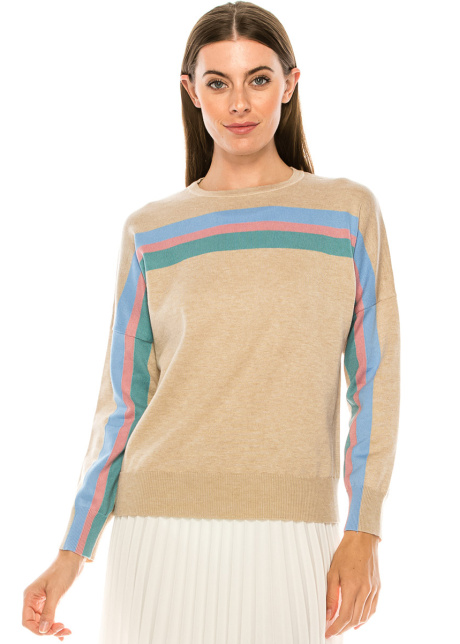 Sweater F2804 Beige