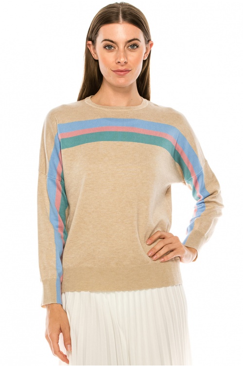 Sweater F2804 Beige
