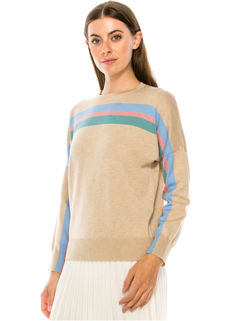 Sweater F2804 Beige