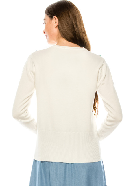 Sweater F2805 White