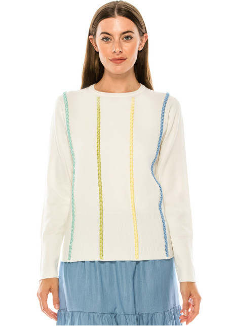 Sweater F2805 White