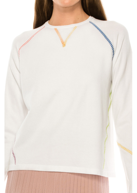 Sweater F2855 White