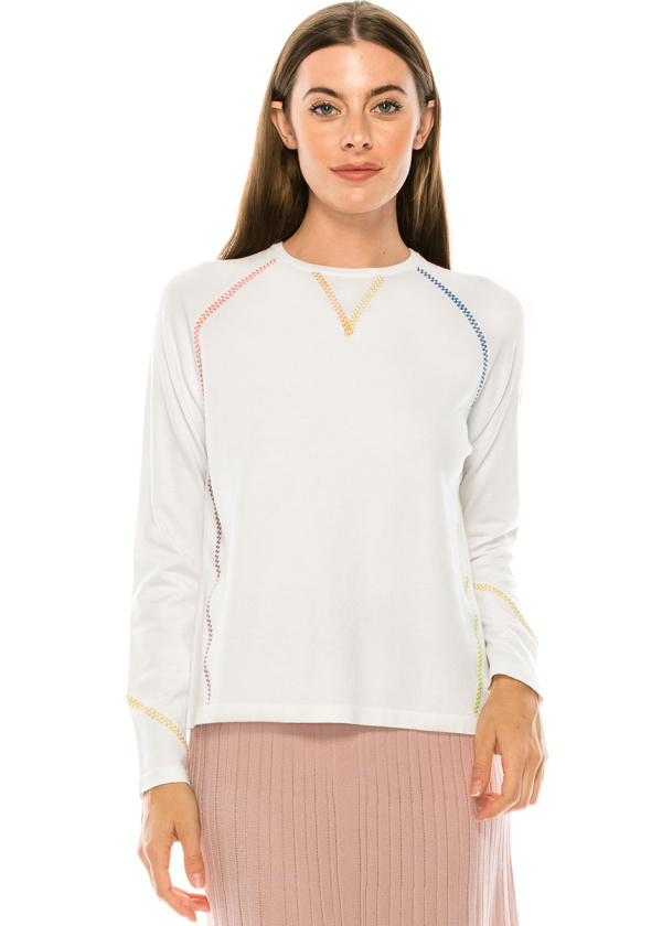 Sweater F2855 White