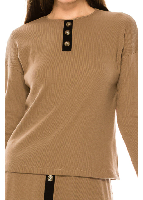 T-SHIRT F2896 Camel