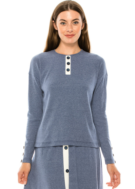 T-SHIRT F2896 Navy