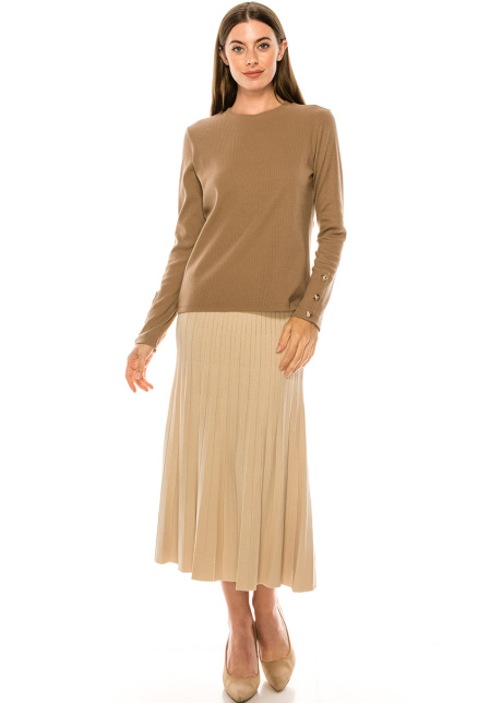 T-SHIRT F2898 Camel