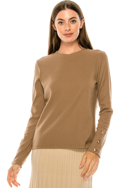 T-SHIRT F2898 Camel