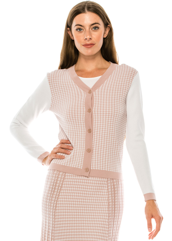 SWEATER KA158 Pink