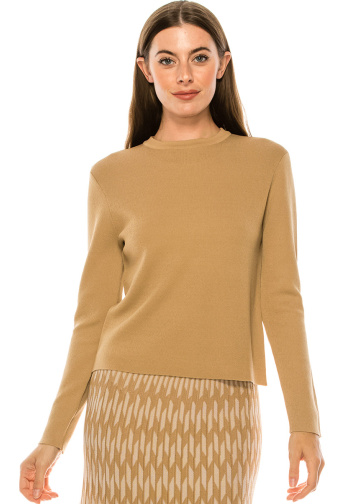 Sweater KA159 Camel