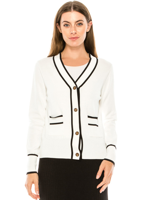 Sweater KA168 White