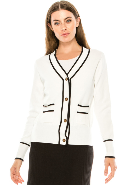 Sweater KA168 White